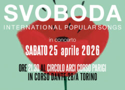 Svoboda In Concerto Il 25 Aprile Al Circolo Corso Parigi