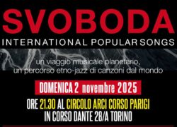 Svoboda In Concerto Il 2 Novembre Al Circolo Corso Parigi